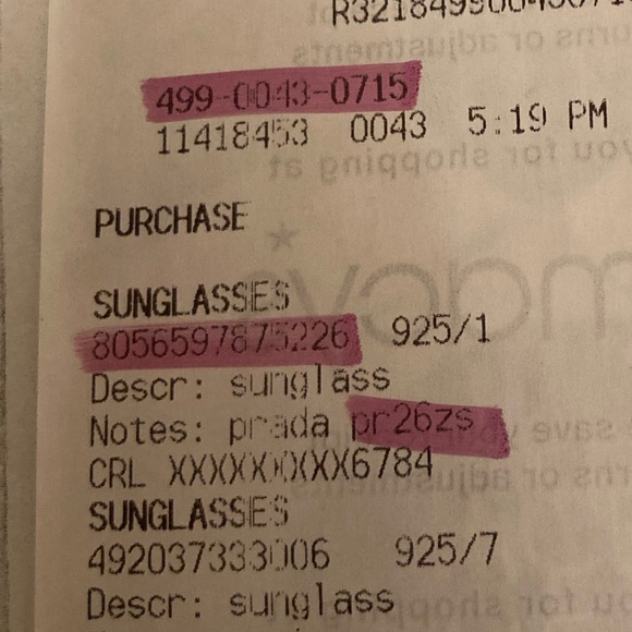 Prada Symbole sunglasses - Picture 8 of 8
